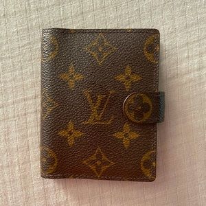 LOUIS VUITTON MONOGRAM MINI AGENDA WALLET